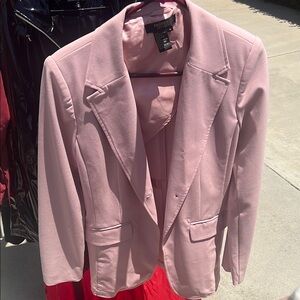 Pink blazer twiggy london